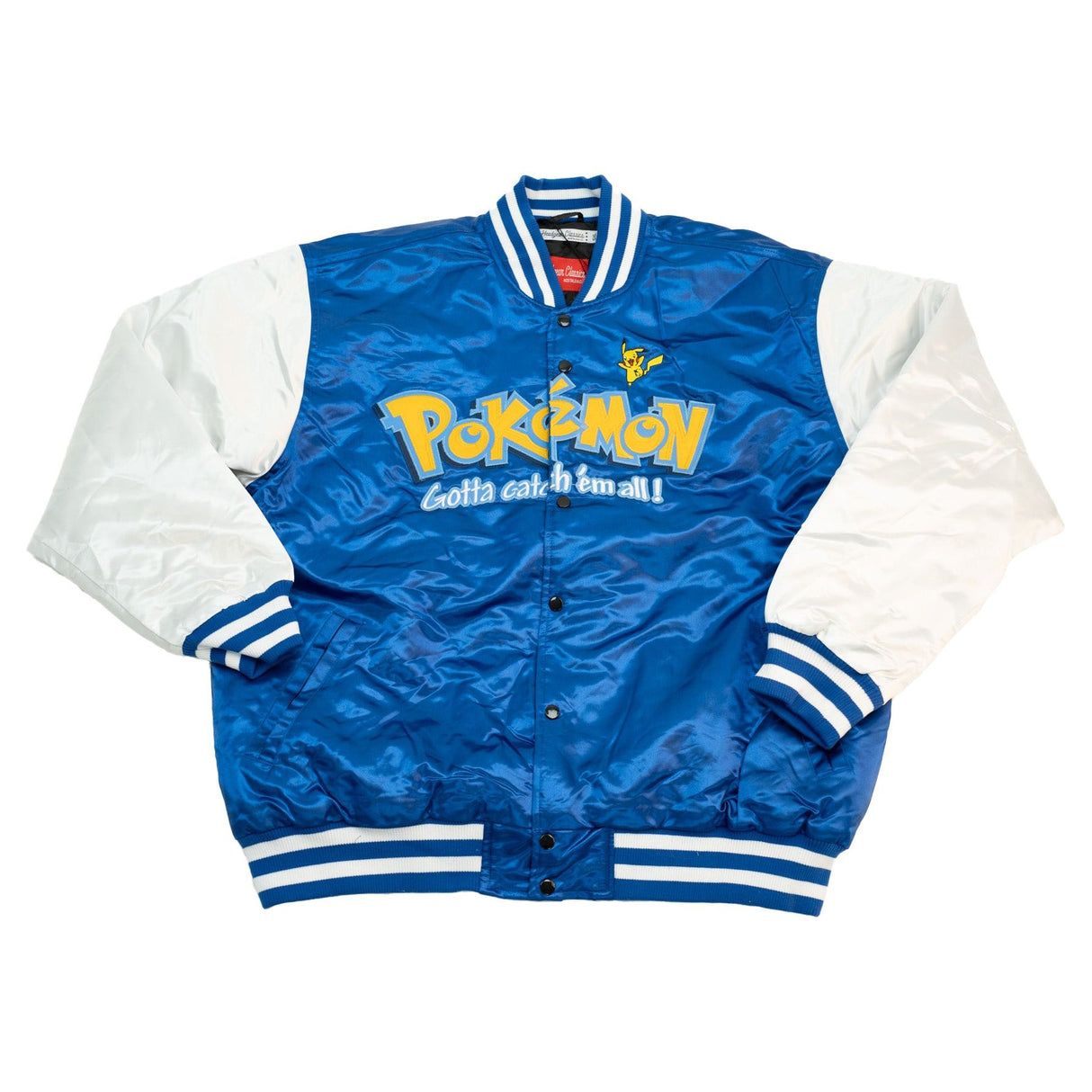 POKEMON CATCH EM ALL SATIN JACKET