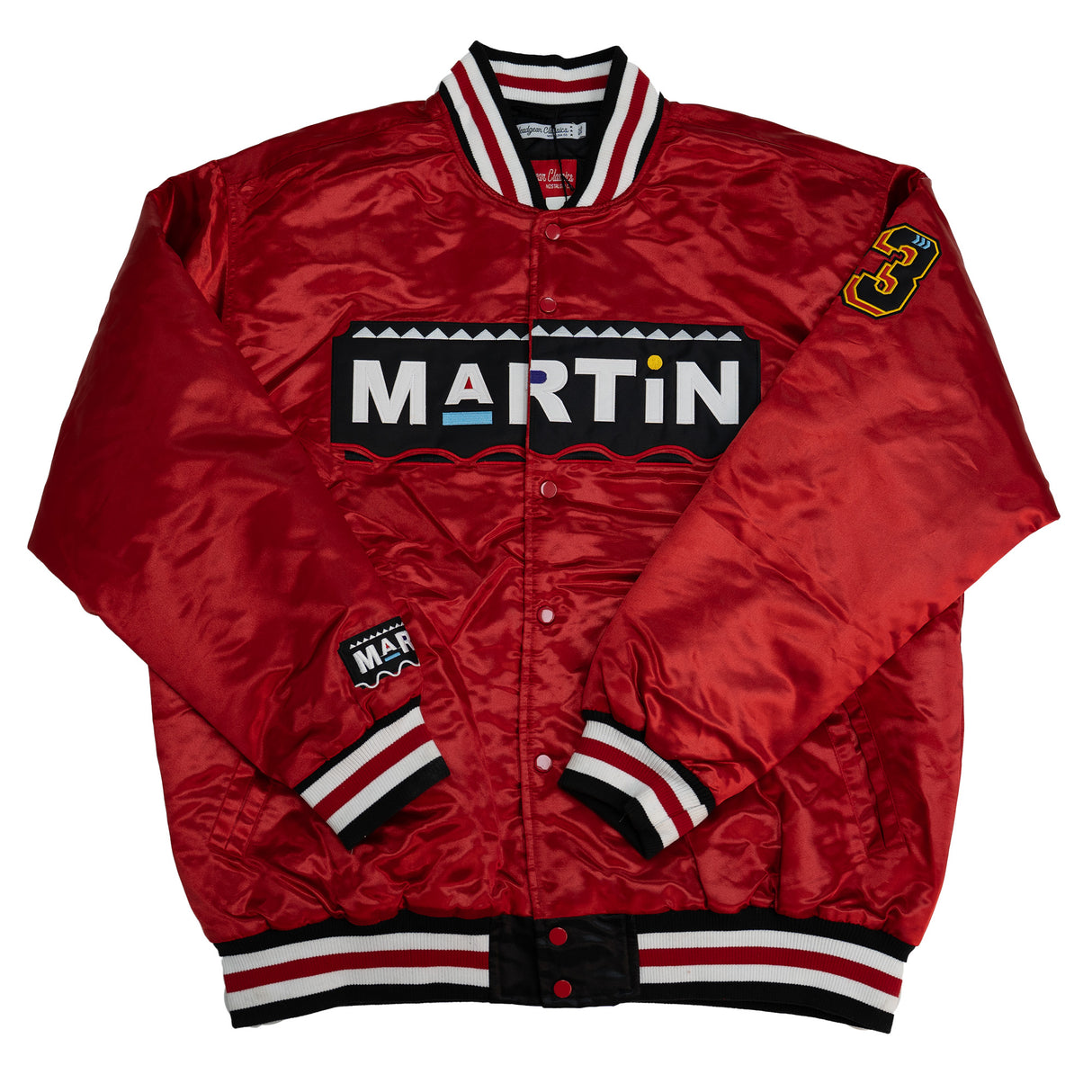 MARTY MARR SATIN JACKET (RED)