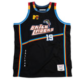 AALIYAH BRICK LAYER CLASSIC BASKETBALL JERSEY (BLACK)