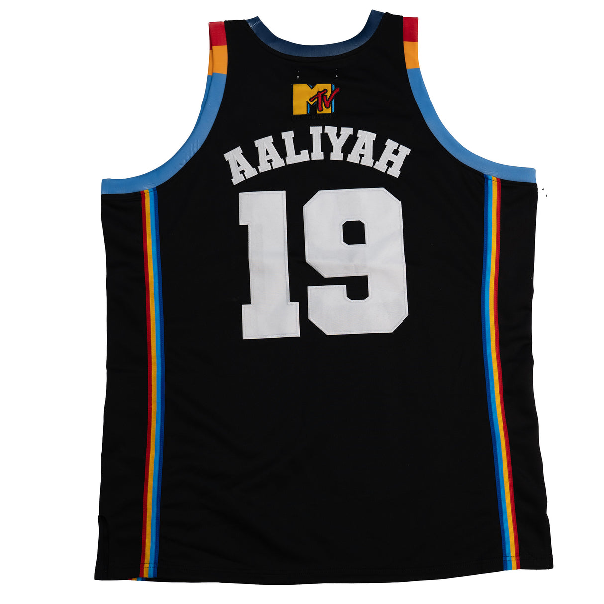 AALIYAH BRICK LAYER CLASSIC BASKETBALL JERSEY (BLACK)