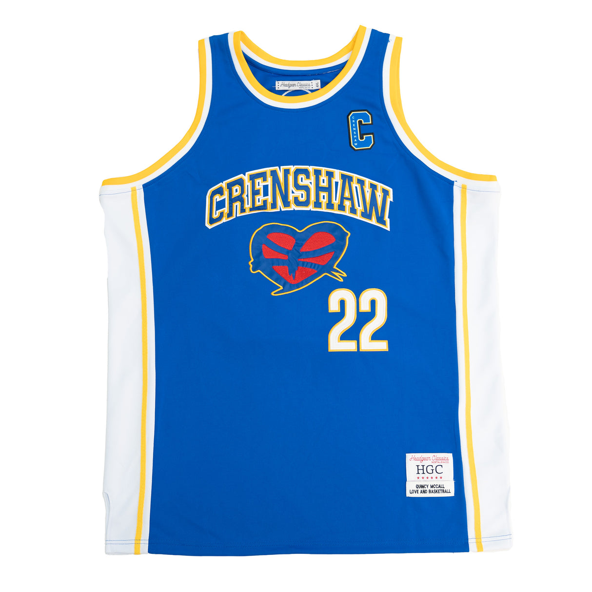 CRENSHAW WRIGHT BASKETBALL JERSEY (BLUE)