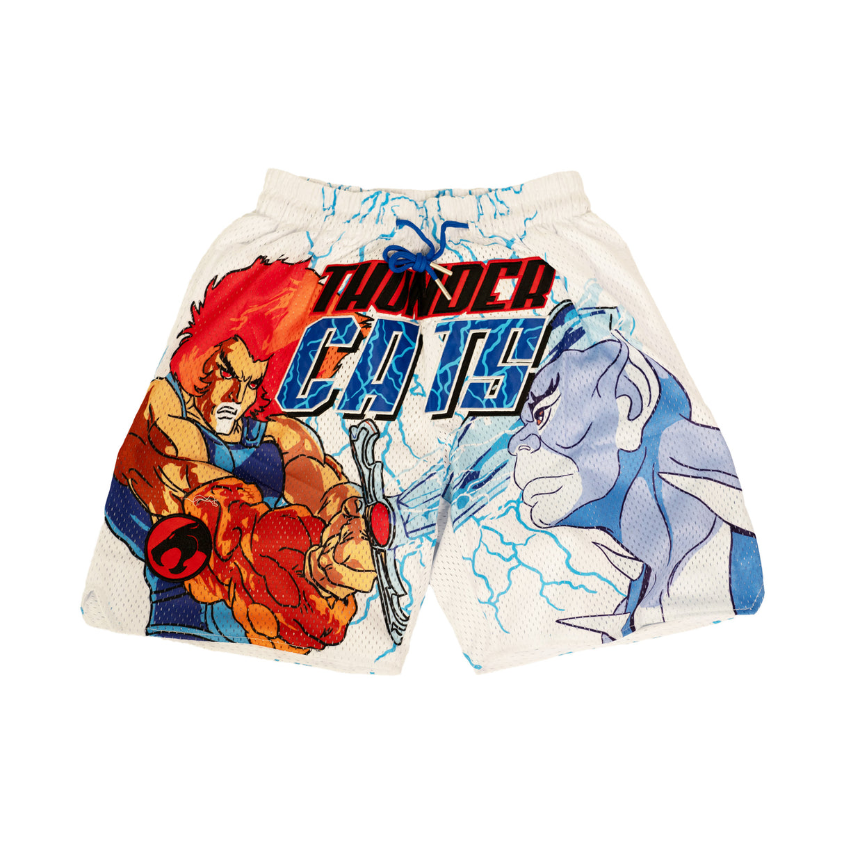 YOUTH THUNDERCATS LION-O PANTHRO SHORTS (WHITE)