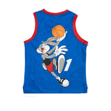 YOUTH BLUE BUGS BUNNY TUNESQUAD BASKETBALL JERSEY