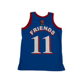 STRANGER THINGS FRIENDS BASKETBALL JERSEY (NAVY)