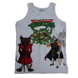 WHITE TMNT BASKETBALL JERSEY