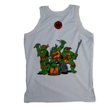 WHITE TMNT BASKETBALL JERSEY