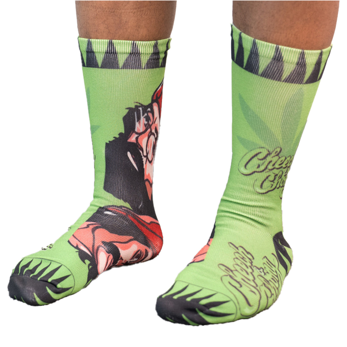 CHEECH AND CHONG BROCCOLI CITY SOCKS