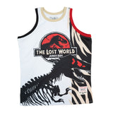 WHITE LOSTWORLD BASKETBALL JERSEY