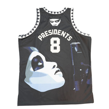 DEAD PRESIDENTS BASKETBALL JERSEY (BLACK)