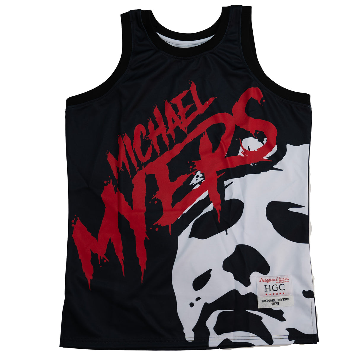 MICHAEL MYERS BASKETBALL JERSEY (BLACK)