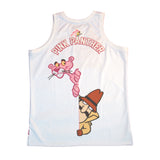 PINK PANTHER BASKETBALL JERSEY WHITE