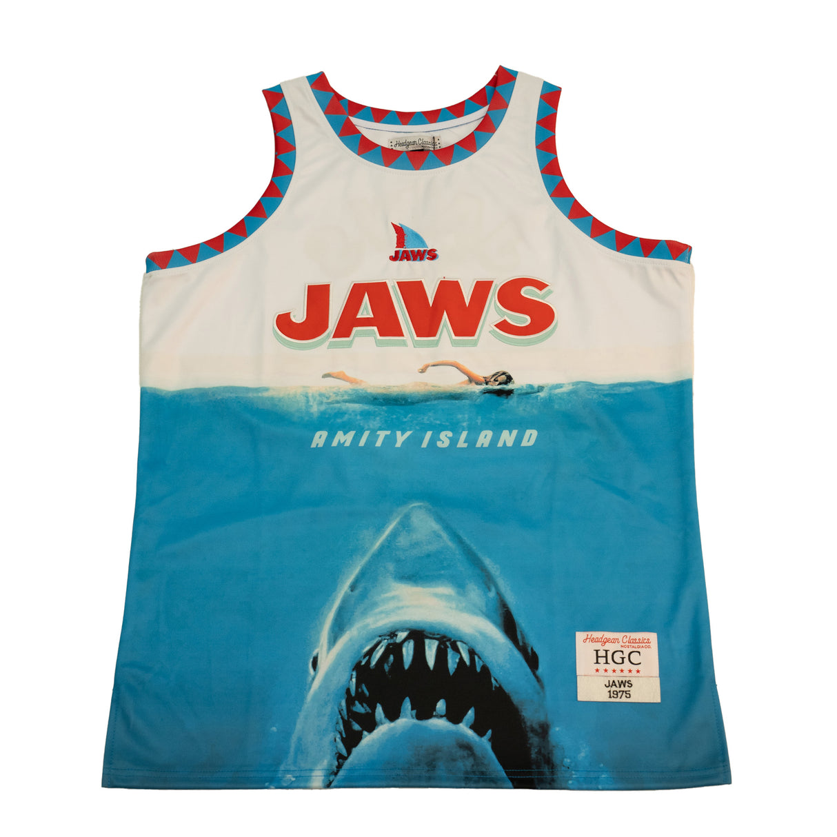 JAWS BASKETBALL JERSEY WHITE