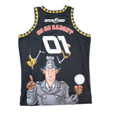 INSPECTOR GADGET BASKETBALL JERSEY BLACK