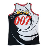 JAMES BOND 007 BASKETBALL JERSEY