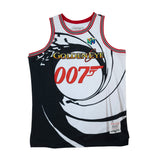 JAMES BOND 007 BASKETBALL JERSEY