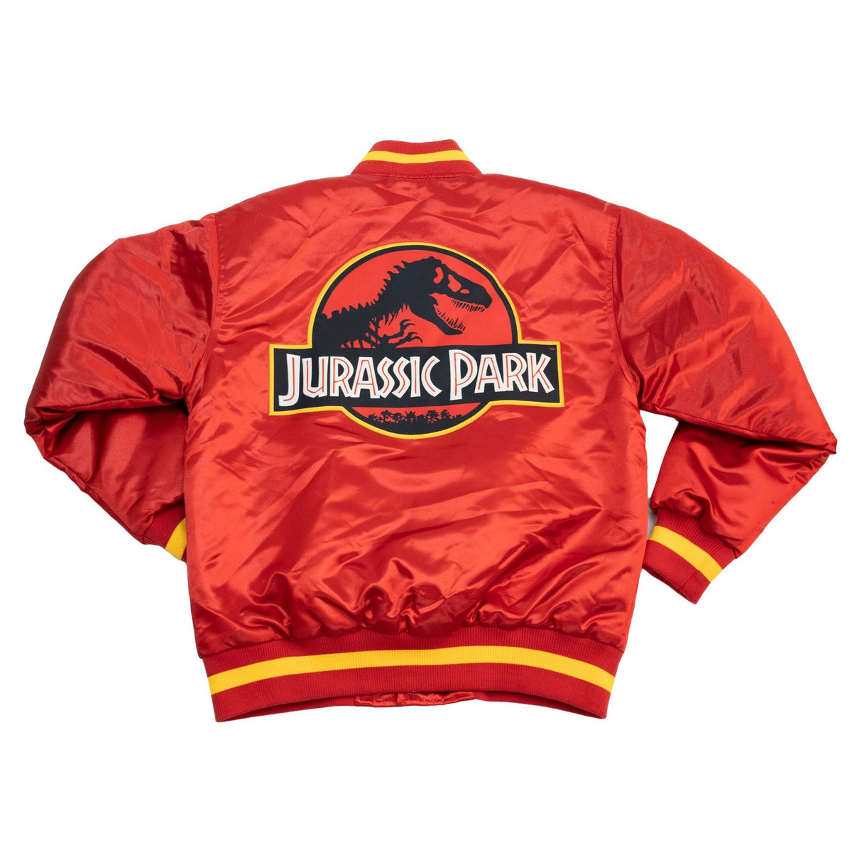 JURASSIC PARK SATIN JACKET RED