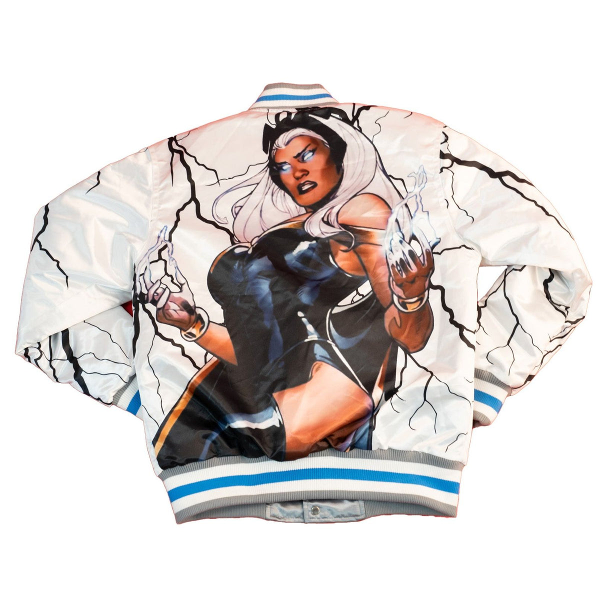 STORM XMEN SATIN JACKET WHITE