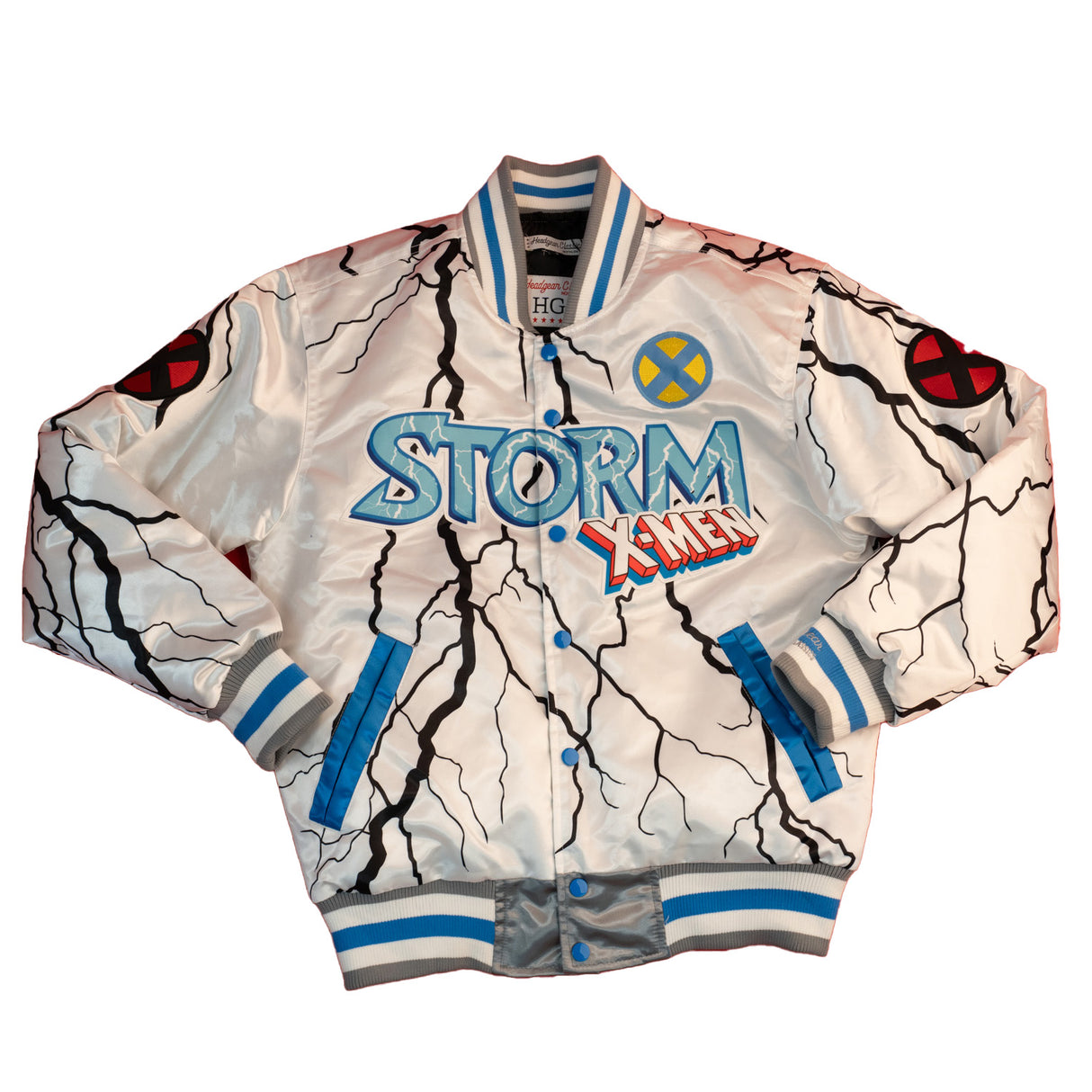 STORM XMEN SATIN JACKET WHITE