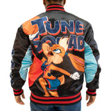 TUNESQUAD LOLA BUNNY BLACK SATIN JACKET BLACK