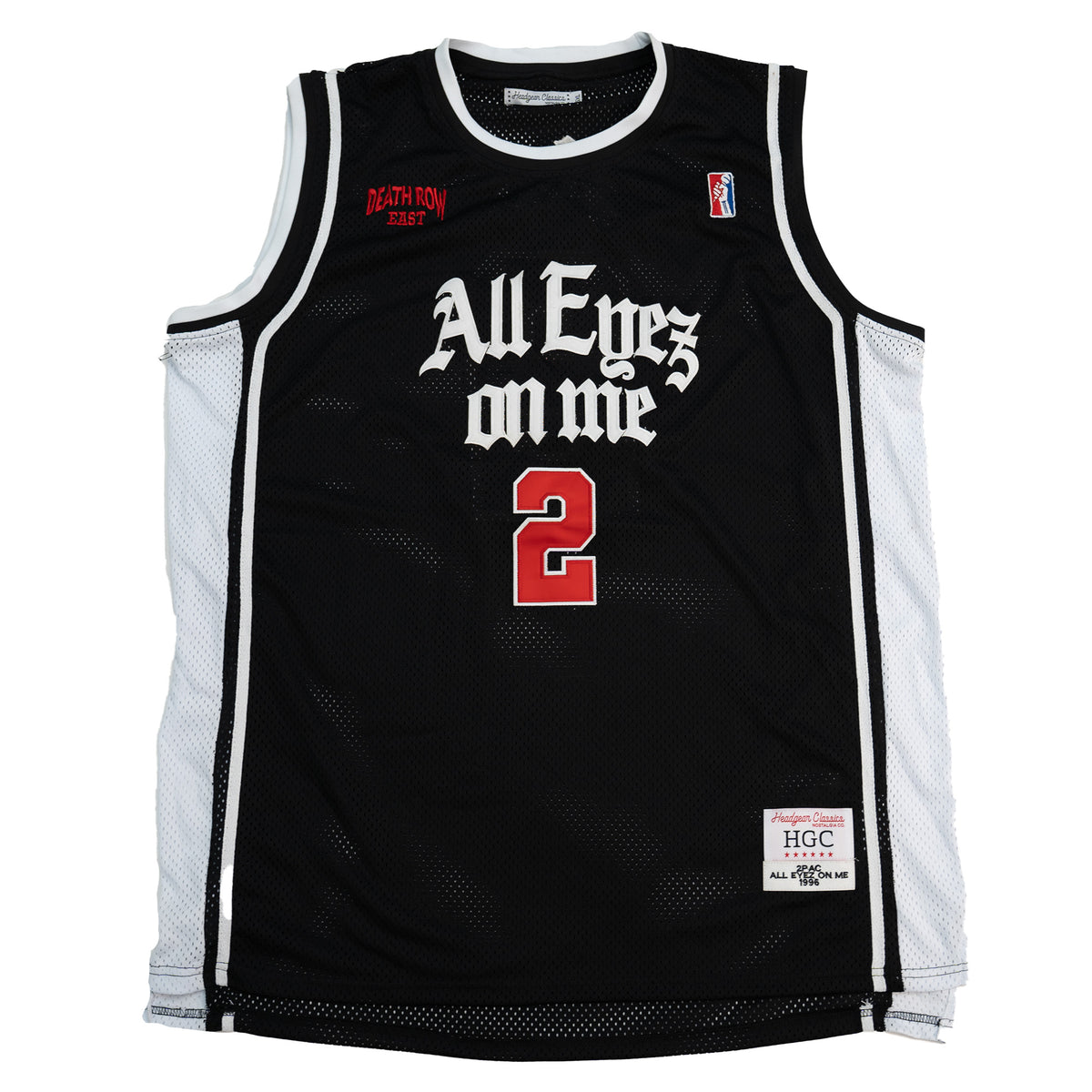 2PAC ALL EYEZ ON ME BASKETBALL JERSEY (BLACK) – Allstarelite.com