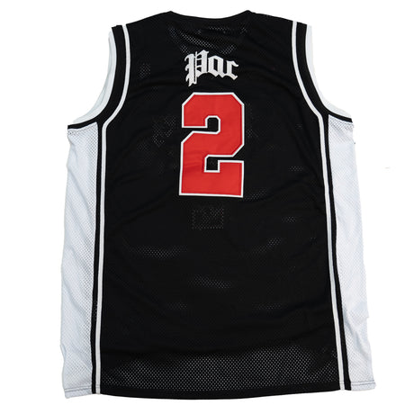 2PAC ALL EYEZ ON ME BASKETBALL JERSEY (BLACK)