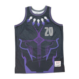 T'CHALLA BLACK PANTHER BASKETBALL JERSEY