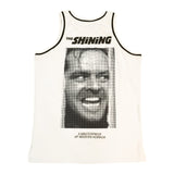 THE SHINING WHITE BASKETBALL JERSEY