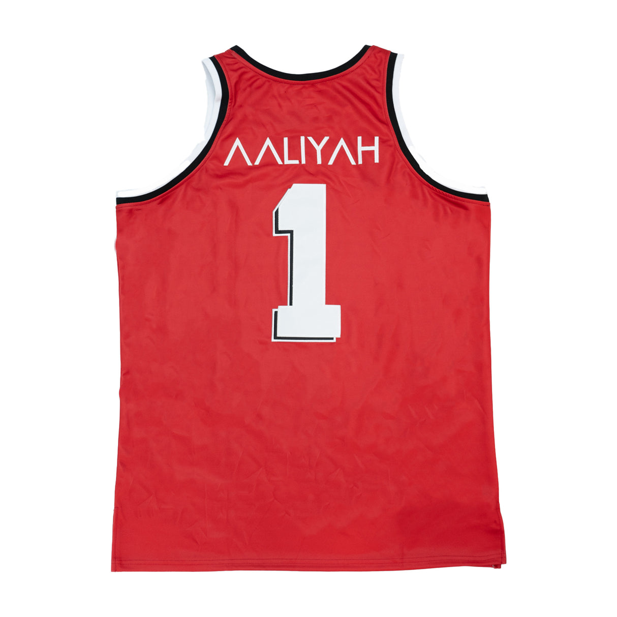 AALIYAH BASKETBALL JERSEY (RED)