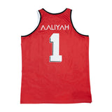 AALIYAH BASKETBALL JERSEY (RED)