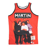 MARTIN CAST BASKETBALL JERSEY (RED)