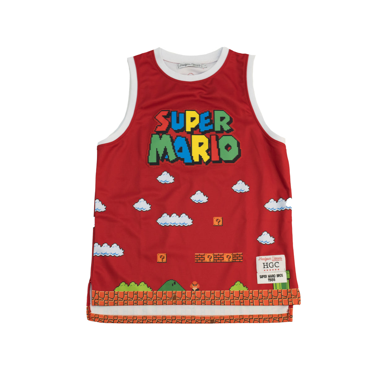 SUPER MARIO BASKETBALL JERSEY (RED)