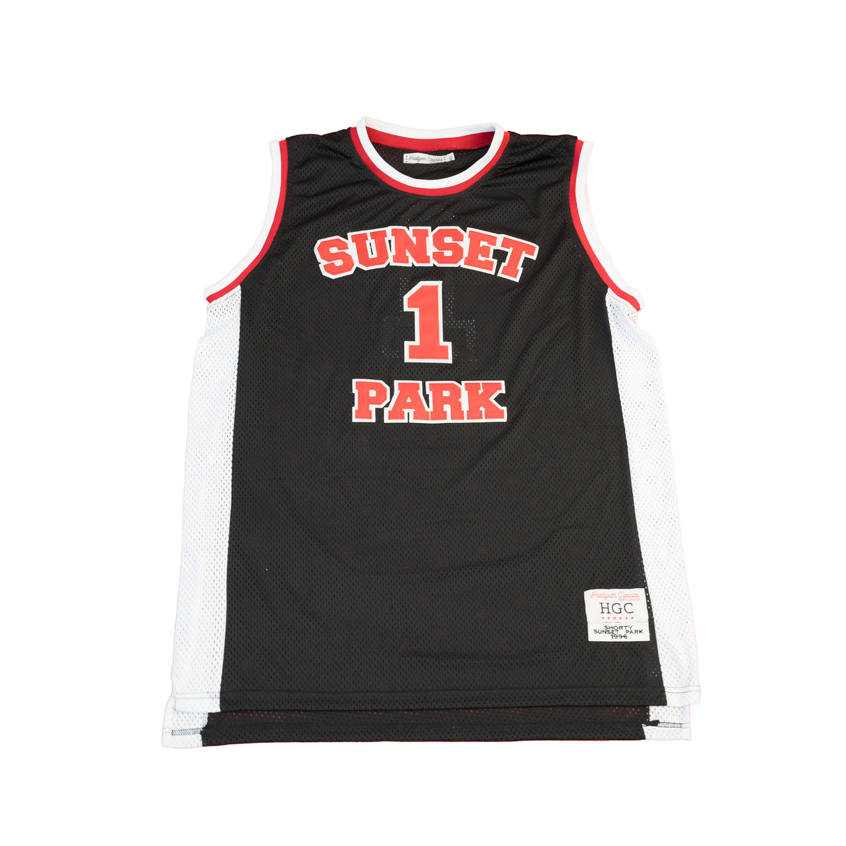 SUNSET PARK BASKETBALL JERSEY IN BLACK