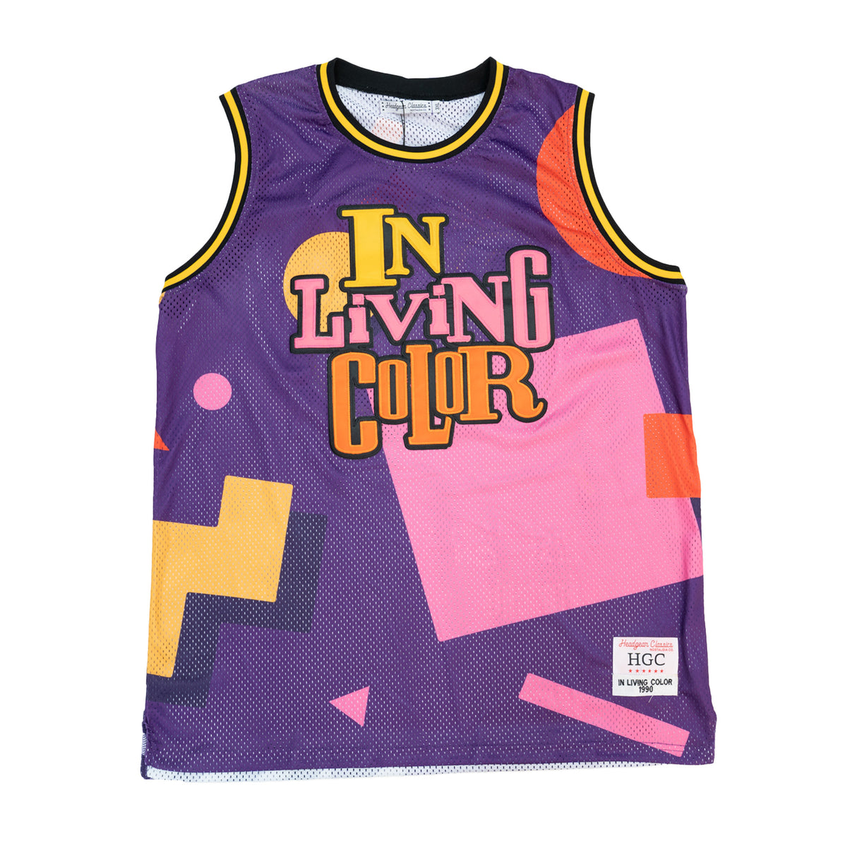 LIVING SINGLE BASKETBALL JERSEY (PURPLE)