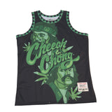 BLACK CHEECH & CHONG BASKETBALL JERSEY