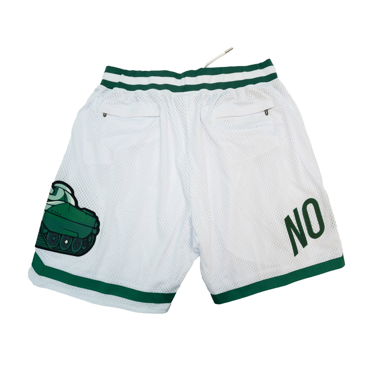 NO LIMIT BASKETBALL SHORTS WHITE