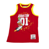 ASTROWORLD CACTUS JACK CEREAL YOUTH BASKETBALL JERSEY (RED)