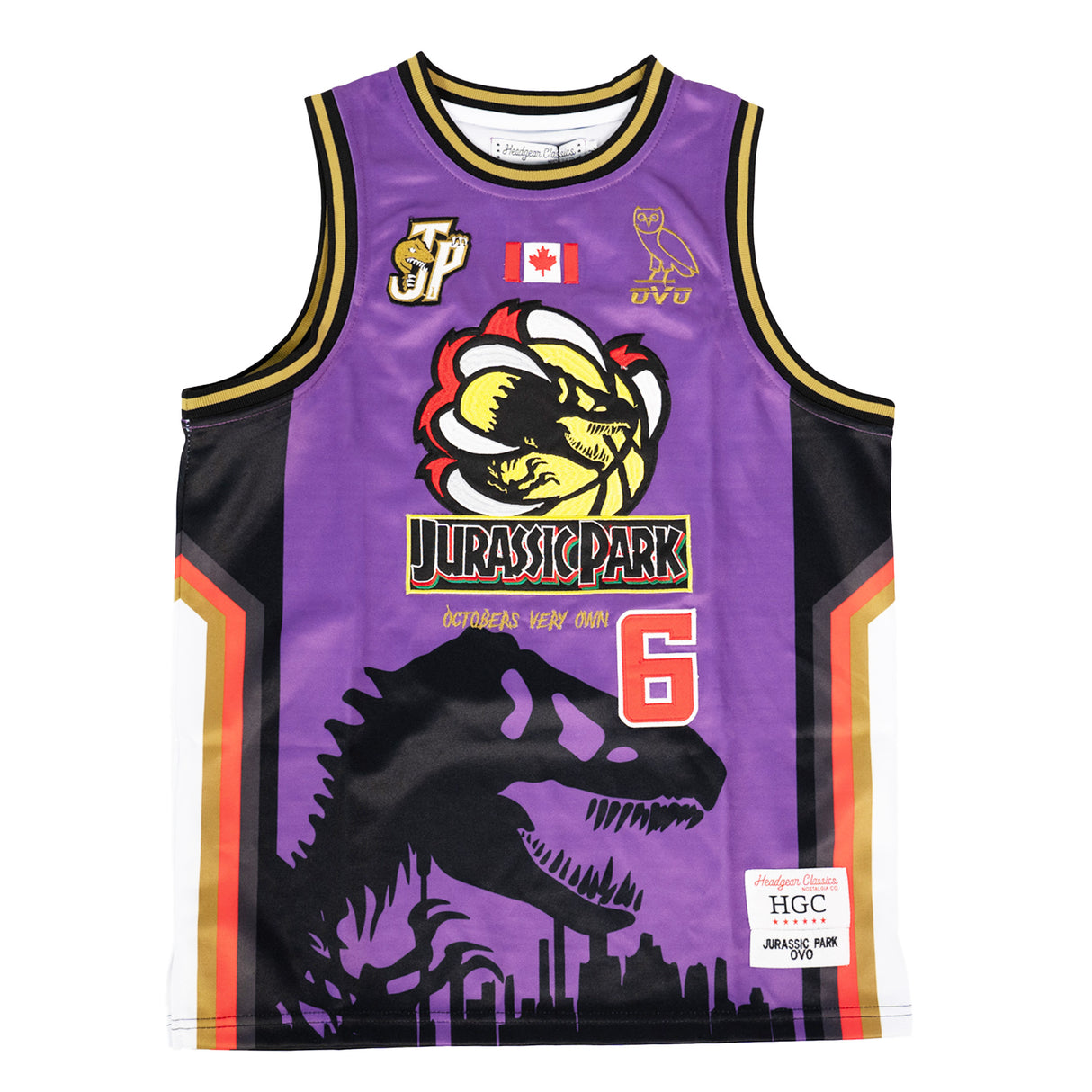 JURASSIC PARK OVO YOUTH BASKETBALL JERSEY