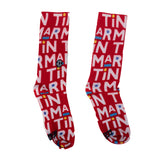 RED MARTIN SOCKS