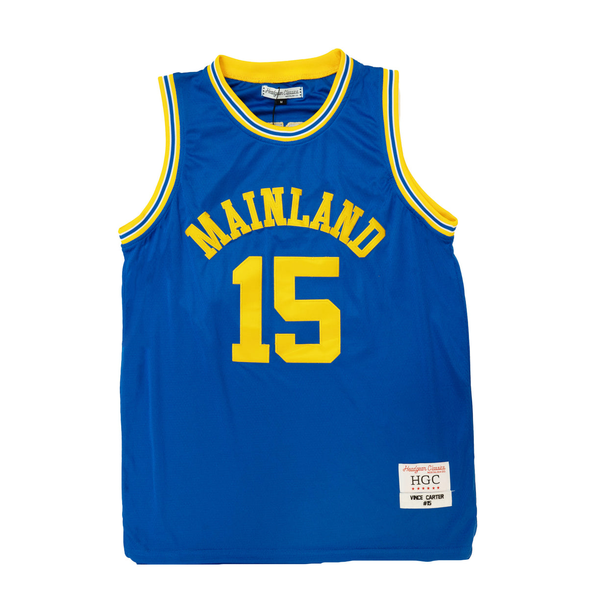 VINCE CARTER MAINLAND HIGH SCHOOL BASKETBALL JERSEY BLUE