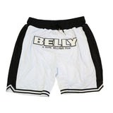 BELLY BASKETBALL SHORTS (WHITE)