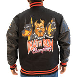 YOUTH DEATH ROW CHAMPS VARSITY JACKET (BLACK)