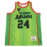 THE GRINCH MAMBA YOUTH BASKETBALL JERSEY (BRIGHT GREEN)