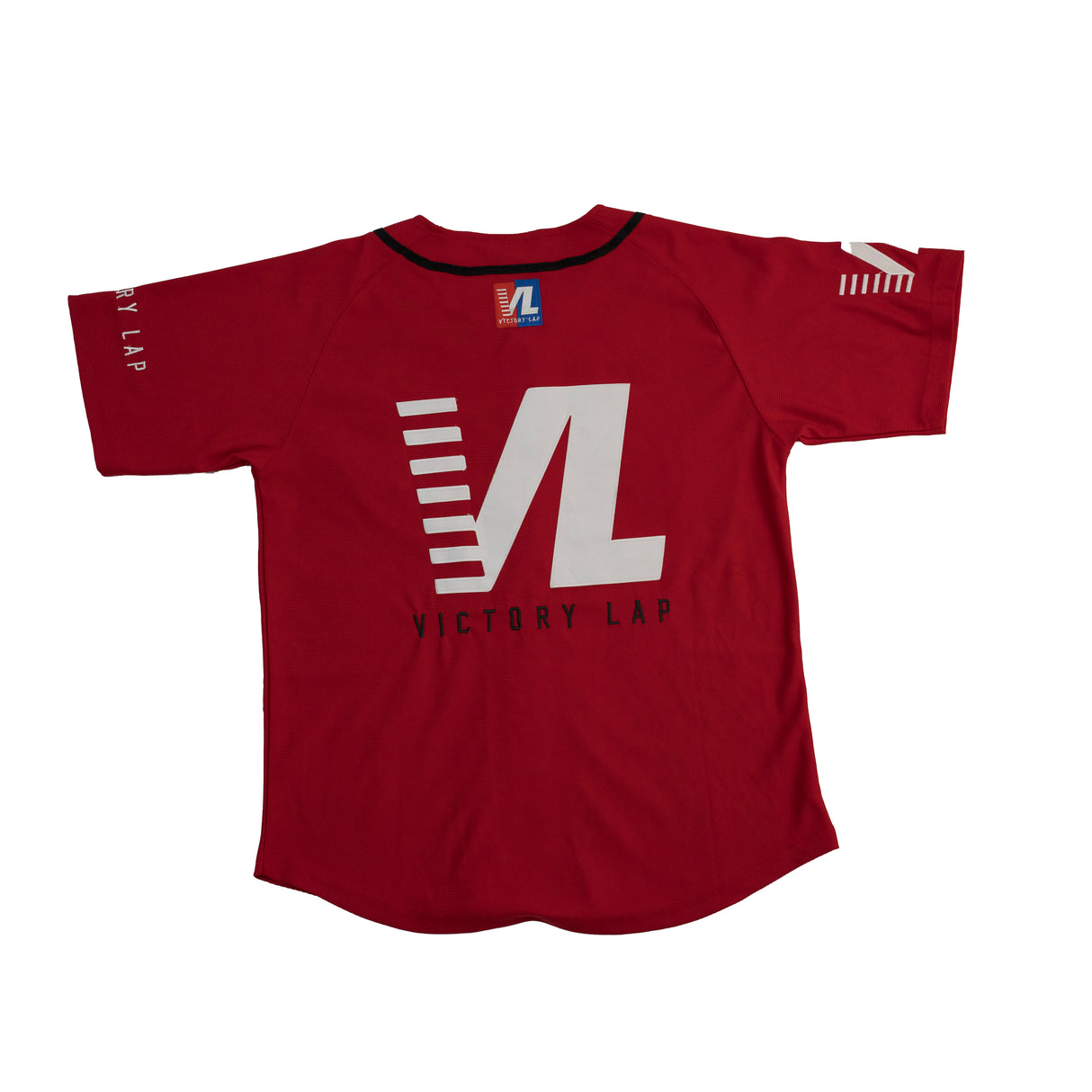 NIPSEY HUSSLE VICTORY BASEBALL JERSEY (RED)