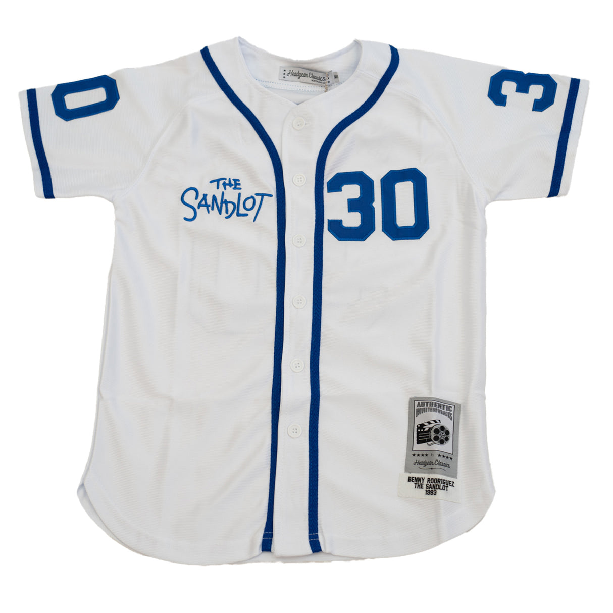 YOUTH SANDLOT BASEBALL JERSEY (WHITE) – Allstarelite.com