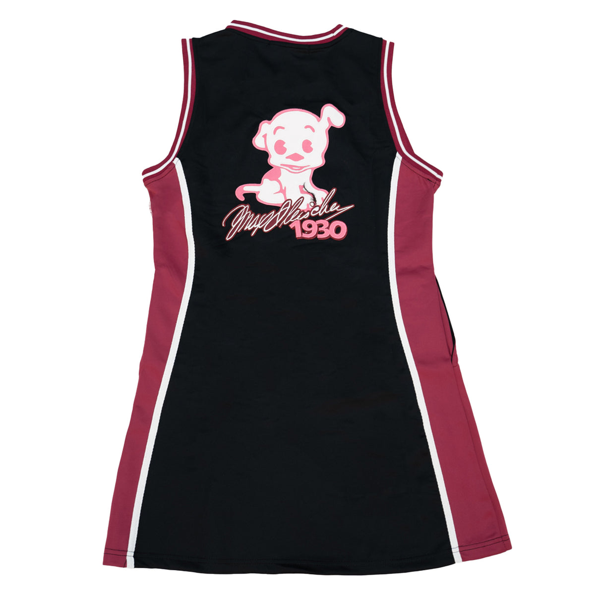 BETTY BOOP PUPPY DOG JERSEY DRESS (PINK/BLACK)