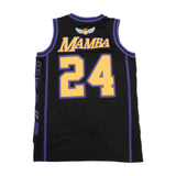 LEGEND MAMBA PATCH BASKETBALL JERSEY (BLACK/PURPLE)