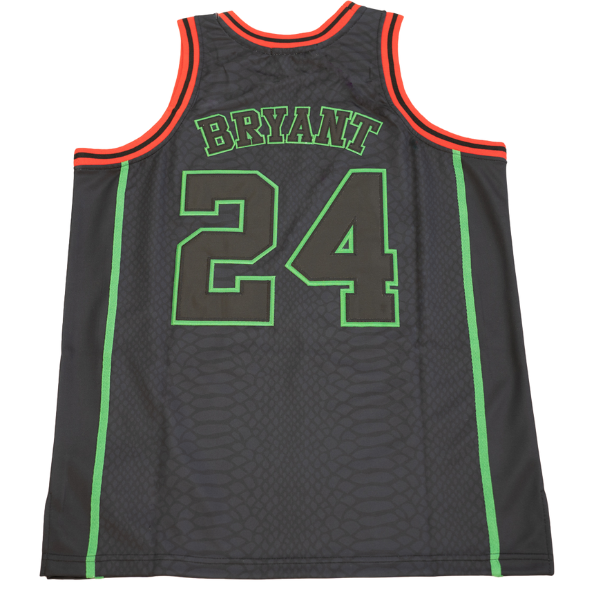 KOBE BRYANT THE GRINCH MAMBA YOUTH BASKETBALL JERSEY (BLACK)