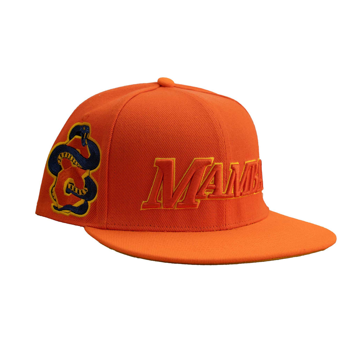 ORANGE MAMBA SNAPBACK HAT