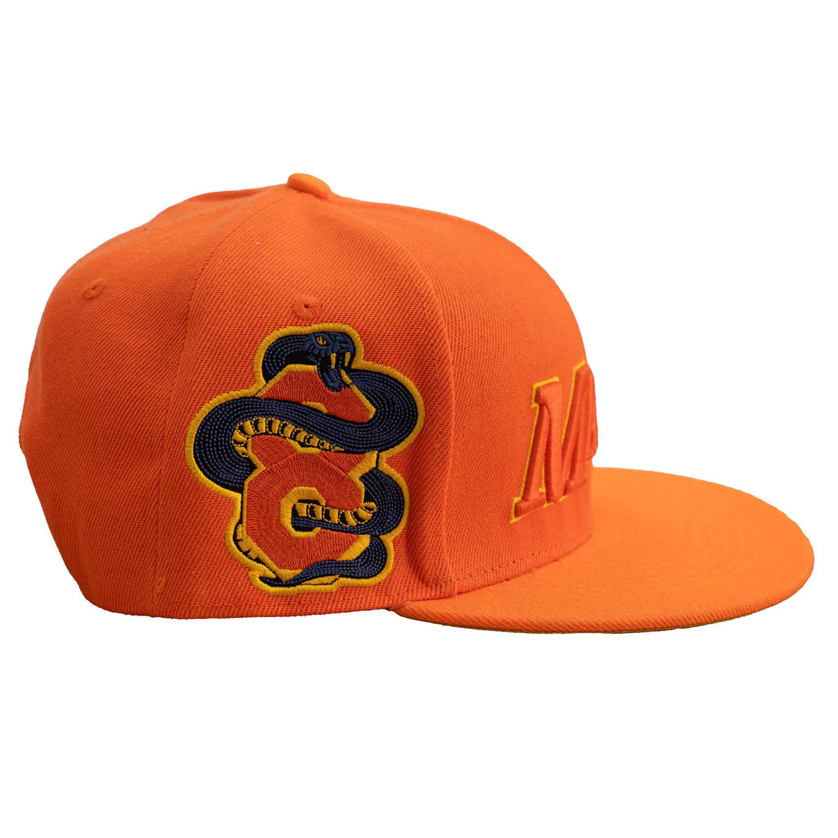 ORANGE MAMBA SNAPBACK HAT