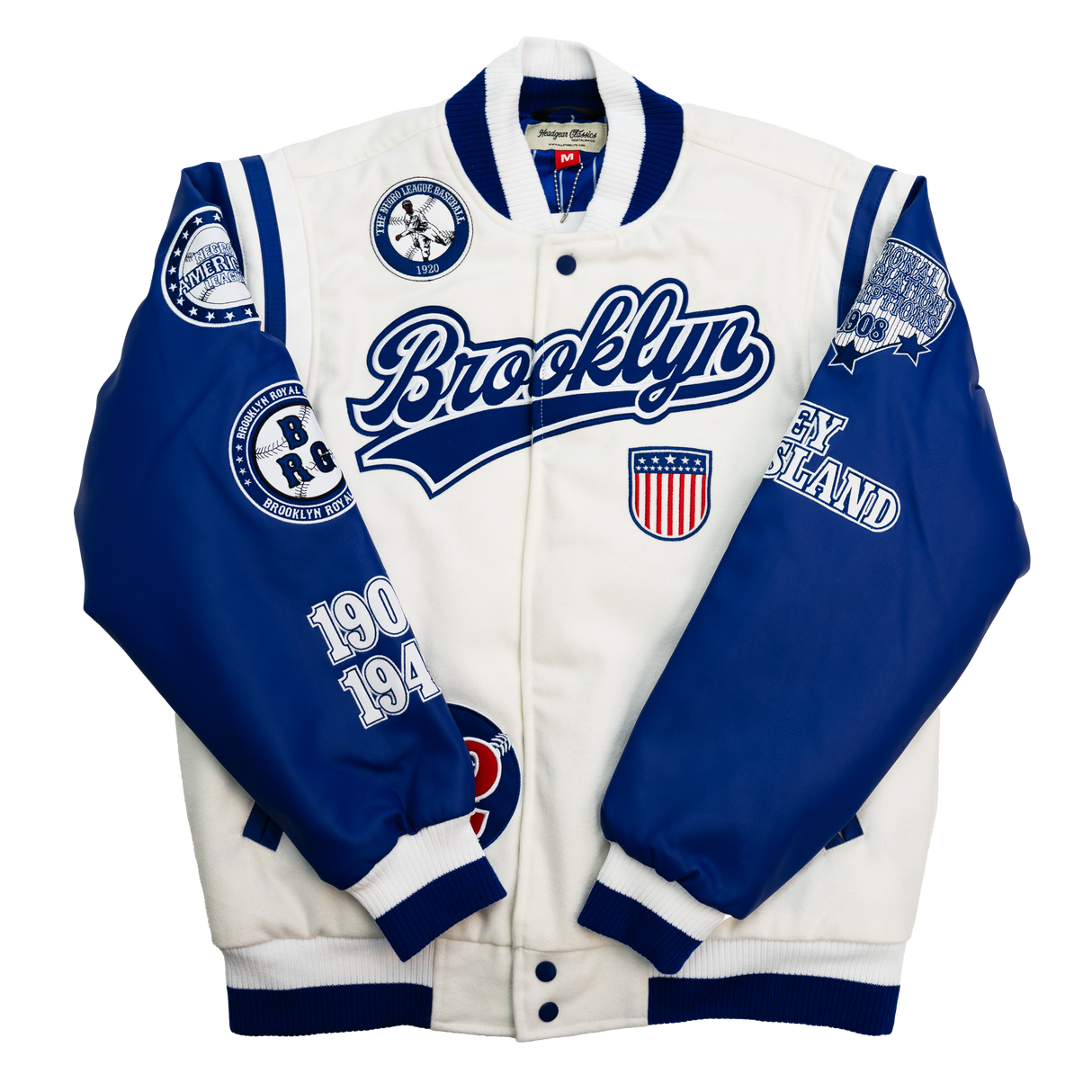 BROOKLYN GIANTS VARSITY JACKET (BLUE)